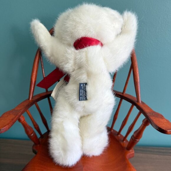 Vtg 90's Boyds Bears Valerie B Bearhugs w Tags Hearts Red White 510301 Teddy 10" - Picture 7 of 10